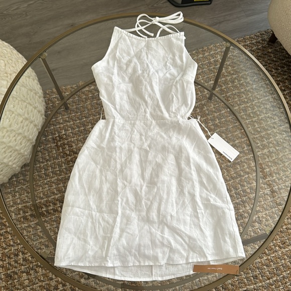 reformation mabli linen dress Reformation | Dresses | Reformation Mabli Linen Dress In White
